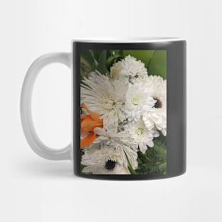 White flowers Mug